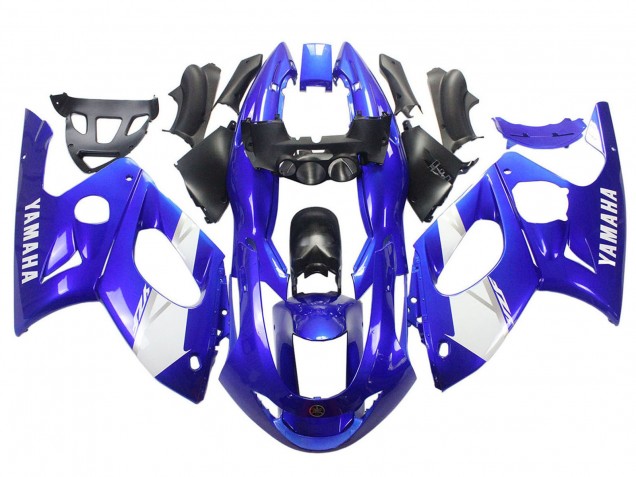 1996-2007 Blue White Silver Yamaha YZF600R Thundercat Motorcycle Fairing UK