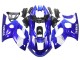 1996-2007 Blue White Silver Yamaha YZF600R Thundercat Motorcycle Fairing UK