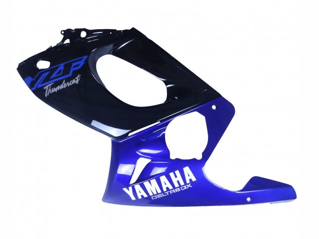 1996-2007 Blue Glossy Black Yamaha YZF600R Thundercat Motorcycle Fairings UK
