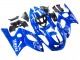 1996-2007 Blue White Silver Yamaha YZF600R Thundercat Motorcycle Fairings UK