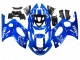 1996-2007 Blue White Silver Yamaha YZF600R Thundercat Motorcycle Fairings UK