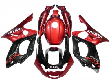 Buy 1996-2007 Red Black Silver Yamaha YZF600R Thundercat Motorcycle Fairings UK