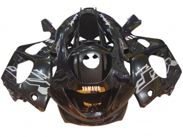 1996-2007 Glossy Black Chameleon Yamaha YZF600R Thundercat Motorcycle Fairings UK