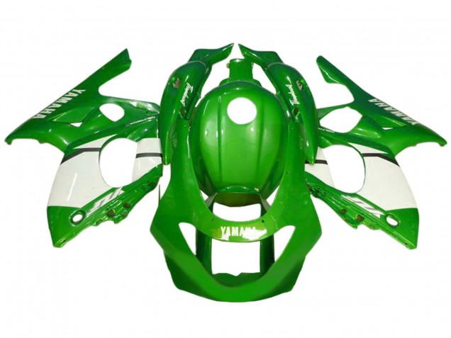 1996-2007 Green White Yamaha YZF600R Thundercat Motorcycle Fairing UK