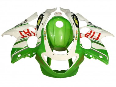 Buy 1996-2007 White Green Fiat Yamaha YZF600R Thundercat Motorcycle Fairings UK