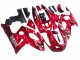 1996-2007 Red White Thunderace Yamaha YZF600R Thundercat Motorcycle Fairings UK