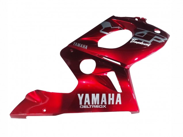 1996-2007 Red White Thunderace Yamaha YZF600R Thundercat Motorcycle Fairings UK