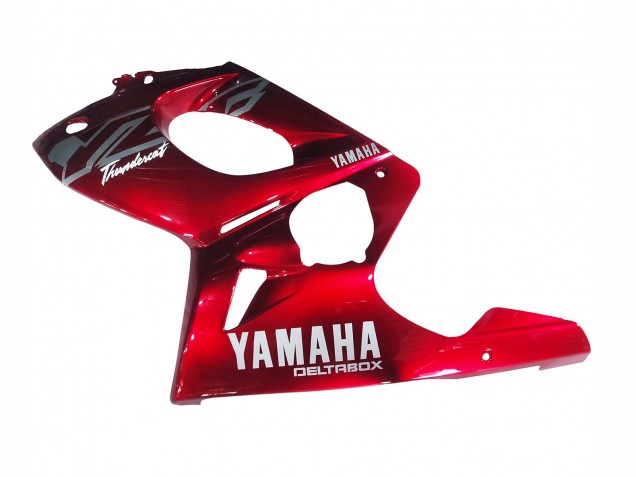 1996-2007 Red White Thunderace Yamaha YZF600R Thundercat Motorcycle Fairings UK