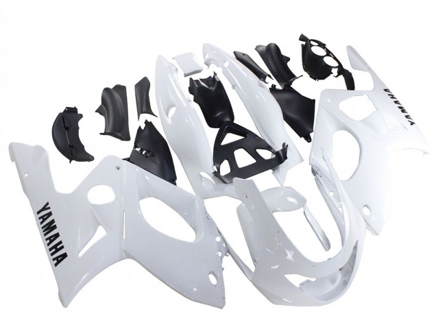 1996-2007 White Yamaha YZF600R Thundercat Motorcycle Fairing UK