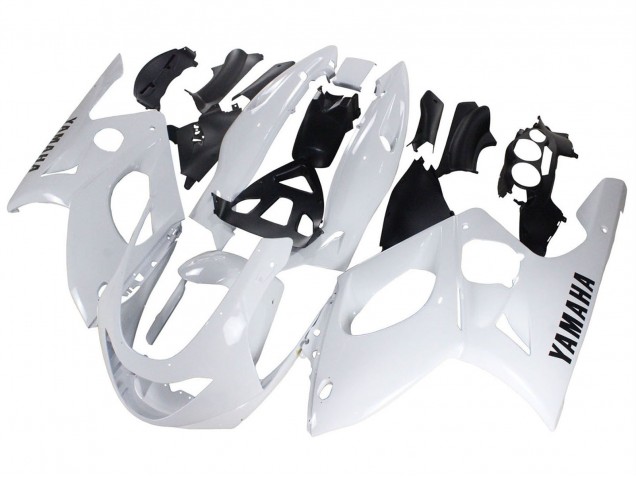 1996-2007 White Yamaha YZF600R Thundercat Motorcycle Fairing UK