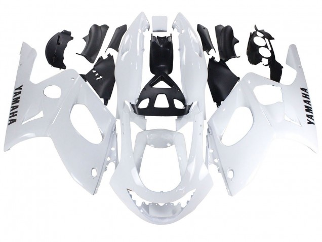1996-2007 White Yamaha YZF600R Thundercat Motorcycle Fairing UK