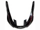 1997-2007 Black with Dark Red Flame Yamaha YZF 1000R Thunderace Motorcycle Fairings UK