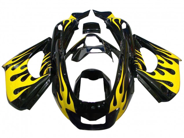 1997-2007 Black Yellow Yamaha YZF 1000R Thunderace Motorcycle Fairings UK