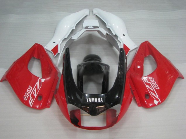 1997-2007 White Red Yamaha YZF 1000R Thunderace Motorcycle Fairings UK