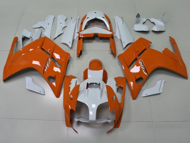 2001-2006 Orange White Yamaha FJR1300 Motorcycle Fairings UK