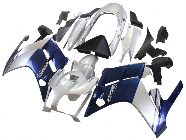 2001-2006 Dark Blue Silver Yamaha FJR1300 Motorcycle Fairings UK