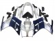 2001-2006 Dark Blue Silver Yamaha FJR1300 Motorcycle Fairings UK