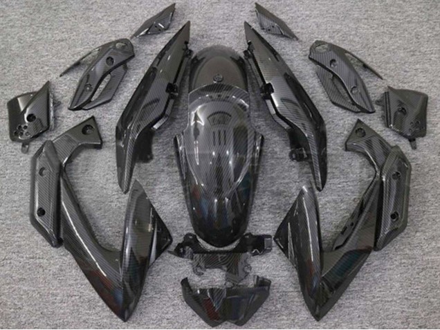 2009-2012 Black Carbon Fiber Yamaha XJ6 Motorcycle Fairings UK