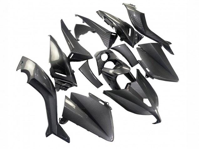 2012-2014 Black Carbon Fiber Yamaha TMAX530 Motorcycle Fairings UK