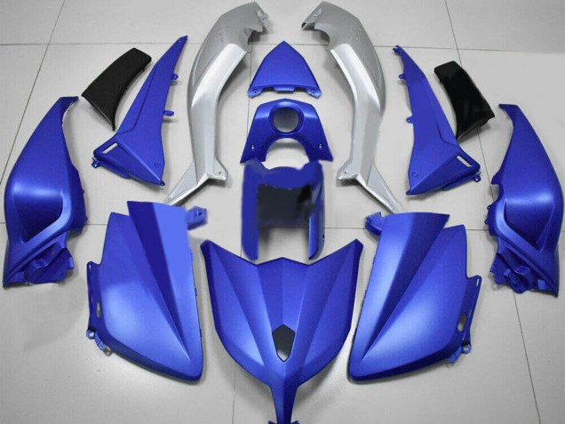 2012-2014 Matte Blue Silver Yamaha TMAX530 Motorcycle Fairings UK