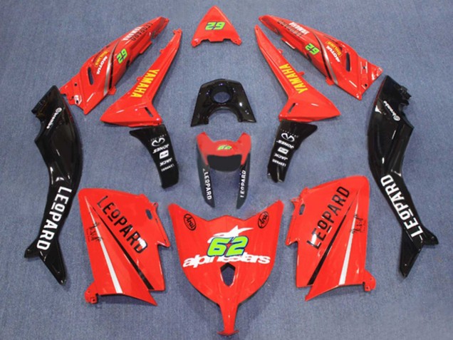 2012-2014 Red Black 62 Yamaha TMAX530 Motorcycle Fairings UK