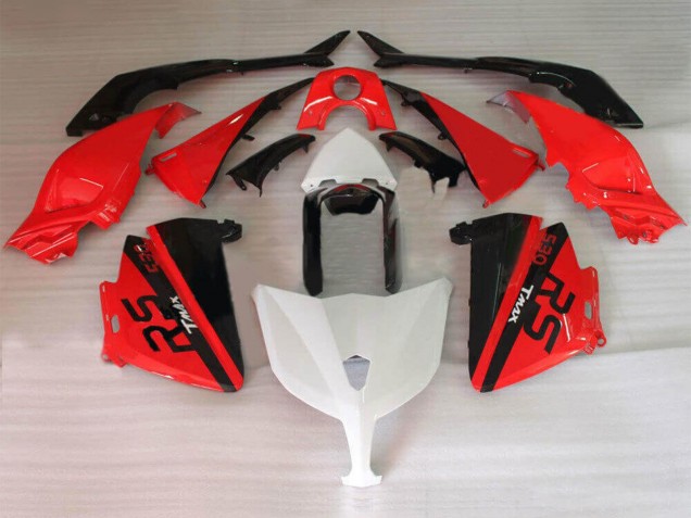 2012-2014 White Red Black Yamaha TMAX530 Motorcycle Fairings UK