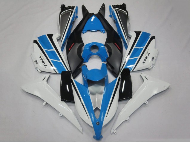2012-2014 White Blue Black Yamaha TMAX530 Motorcycle Fairings UK