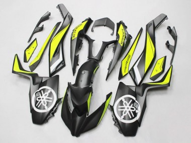 Buy 2017-2021 Black Yellow White Yamaha XMAX300 Motorcycle Fairings UK