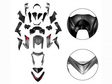 Buy 2015-2020 Black Grey Suzuki GSX-S 1000 Motorcycle Fairings UK