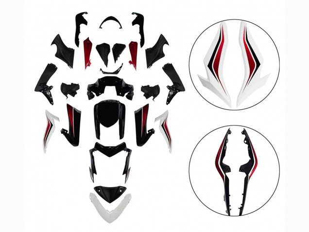 2015-2020 Black Red White Suzuki GSX-S 1000 Motorcycle Fairings UK