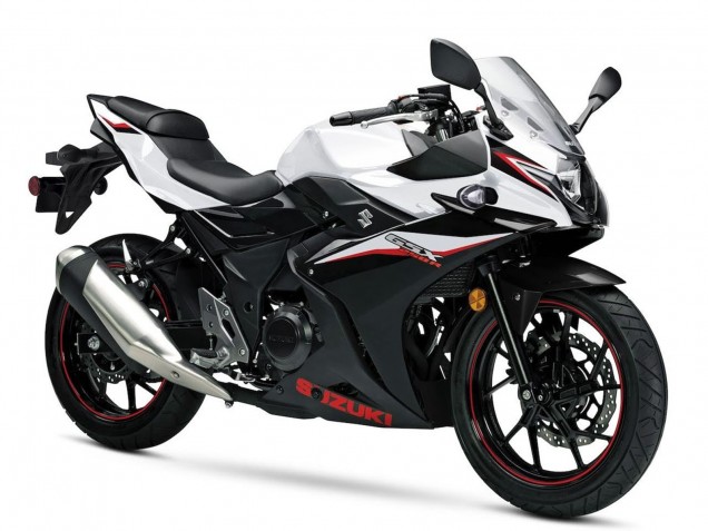 2017-2020 White Black Suzuki GSX250R Motorcycle Fairing UK