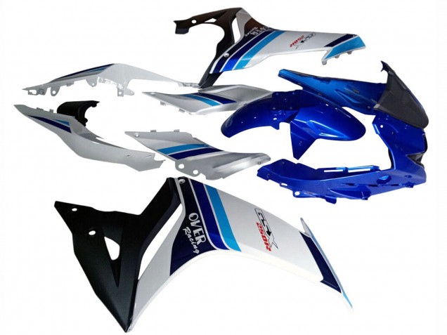 2017-2020 White Blue Black Racing Suzuki GSX250R Motorcycle Fairings UK