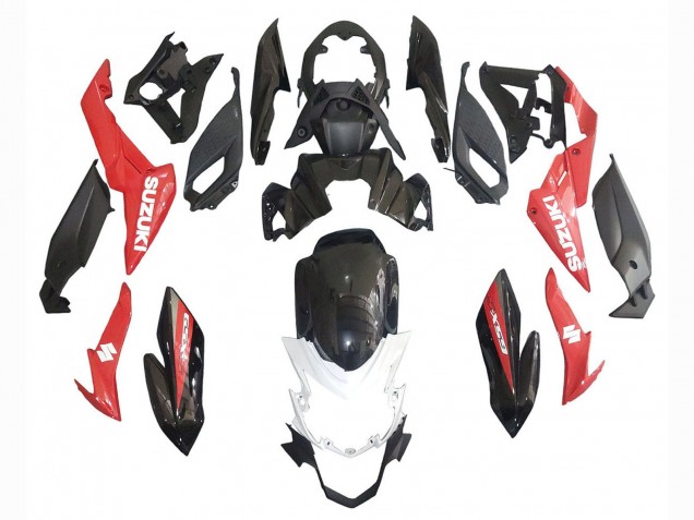 2017-2022 Red White Suzuki GSX-S 750 Motorcycle Fairings UK