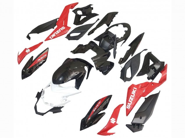 2017-2022 Red White Suzuki GSX-S 750 Motorcycle Fairings UK