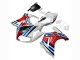 2003-2013 White Red Blue Martini Suzuki SV650 Motorcycle Fairings UK