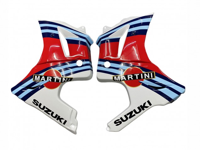2003-2013 White Red Blue Martini Suzuki SV650 Motorcycle Fairings UK