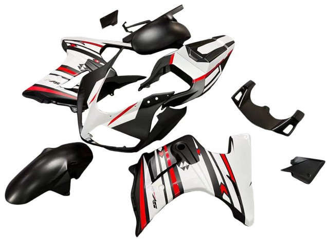 2003-2013 White Red Black Suzuki SV650 Motorcycle Fairings UK