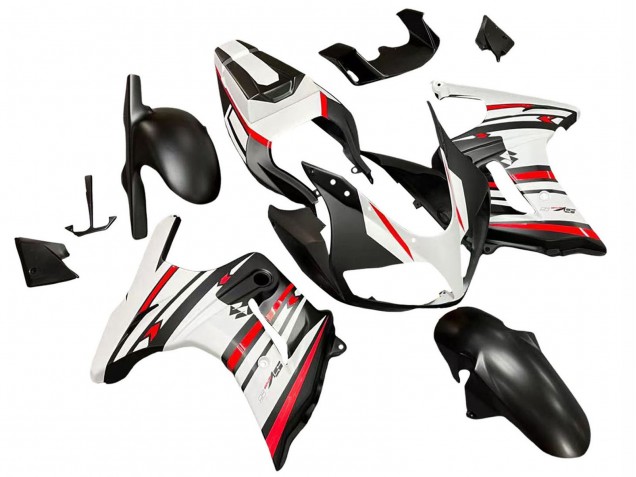 2003-2013 White Red Black Suzuki SV650 Motorcycle Fairings UK