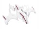 2003-2013 White with Dark Red Lines Suzuki SV650 Motorcycle Fairings UK