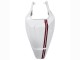 2003-2013 White with Dark Red Lines Suzuki SV650 Motorcycle Fairings UK