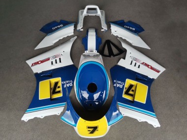 Buy 1984-1987 White Blue Yellow 7 Suzuki RG400 RG500 RG400/500 Motorcycle Fairings UK