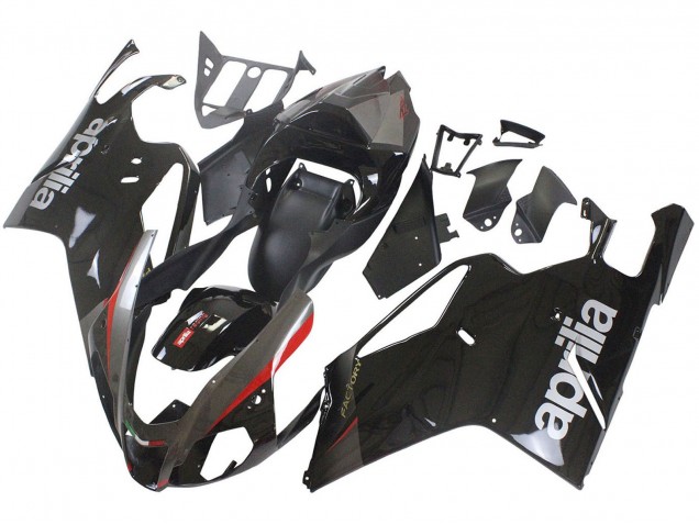 2003-2006 Glossy Black Grey Red Aprilia RSV1000 Motorcycle Fairings UK