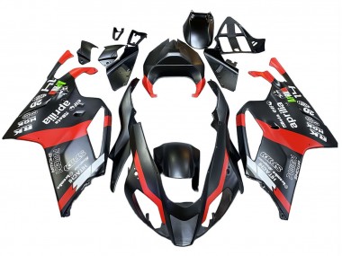 Buy 2003-2006 Black Red Aprilia RSV1000 Motorcycle Fairings UK