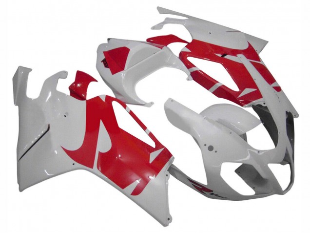 2003-2006 White Red Aprilia RSV1000 Motorcycle Fairings UK