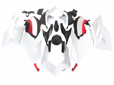 Buy 2020-2024 White Red Matte Black Ducati Panigale V2 Motorcycle Fairings UK