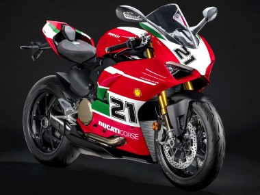 Buy 2020-2024 White Red Green Matte Black Corse 21 Ducati Panigale V2 Motorcycle Fairings UK