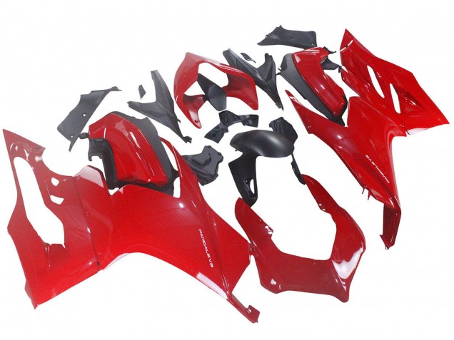 2020-2024 Red Matte Black Ducati Panigale V2 Motorcycle Fairing UK