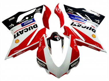Buy 2018-2019 White Red Glossy Black Lenovo Ducati Panigale V4 V4S Motorcycle Fairings UK
