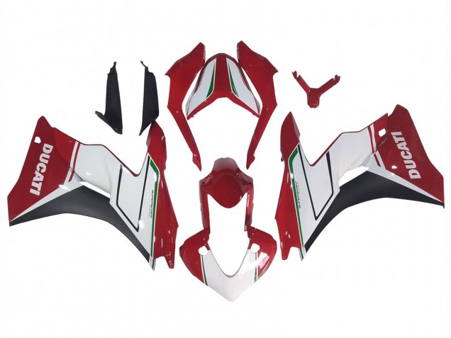 2017-2022 White Red Black Green Ducati Supersport 939/939S Motorcycle Fairings UK