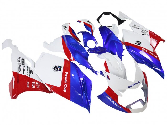 2005-2010 White Red Blue BMW K1200S Abs Fairings UK